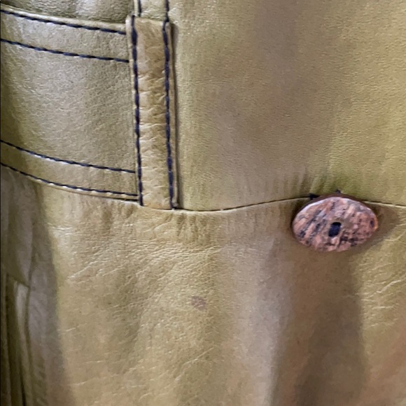 French leather coat size small - Picture 11 of 14